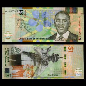 Billete Bahamas 1 Dólar