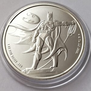 1 Onza de Plata Samoa Ley 0.999- DC Comics Batman - Condición Usada