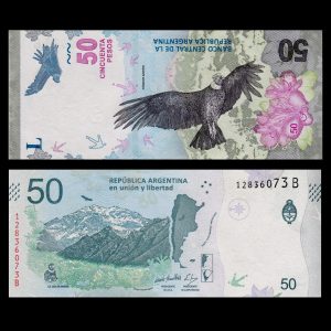 Billete 50 pesos Argentina - Condor