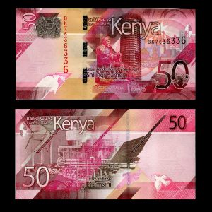 Billete Kenia 50 Shillings 2019