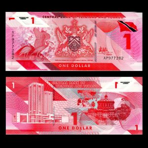 Billete Trinidad y Tobago 1 Dólar Año 2020