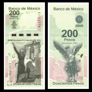 Billete 200 Pesos Bicentenario Independencia 2010 - Grado: Casi Sin Circular - AUNC