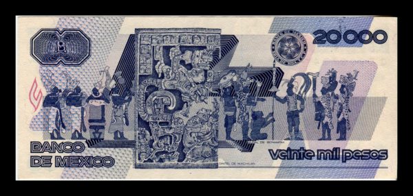 Billete  20000 Pesos Andrés Quintana Roo - Condición aUNC - Casi Sin Circular - Imagen 3