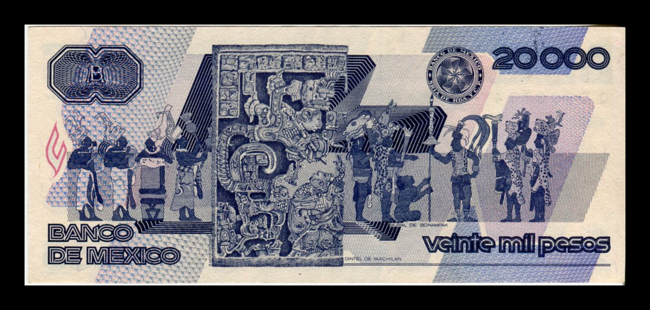 Billete  20000 Pesos Andrés Quintana Roo - Condición aUNC - Casi Sin Circular - Imagen 3