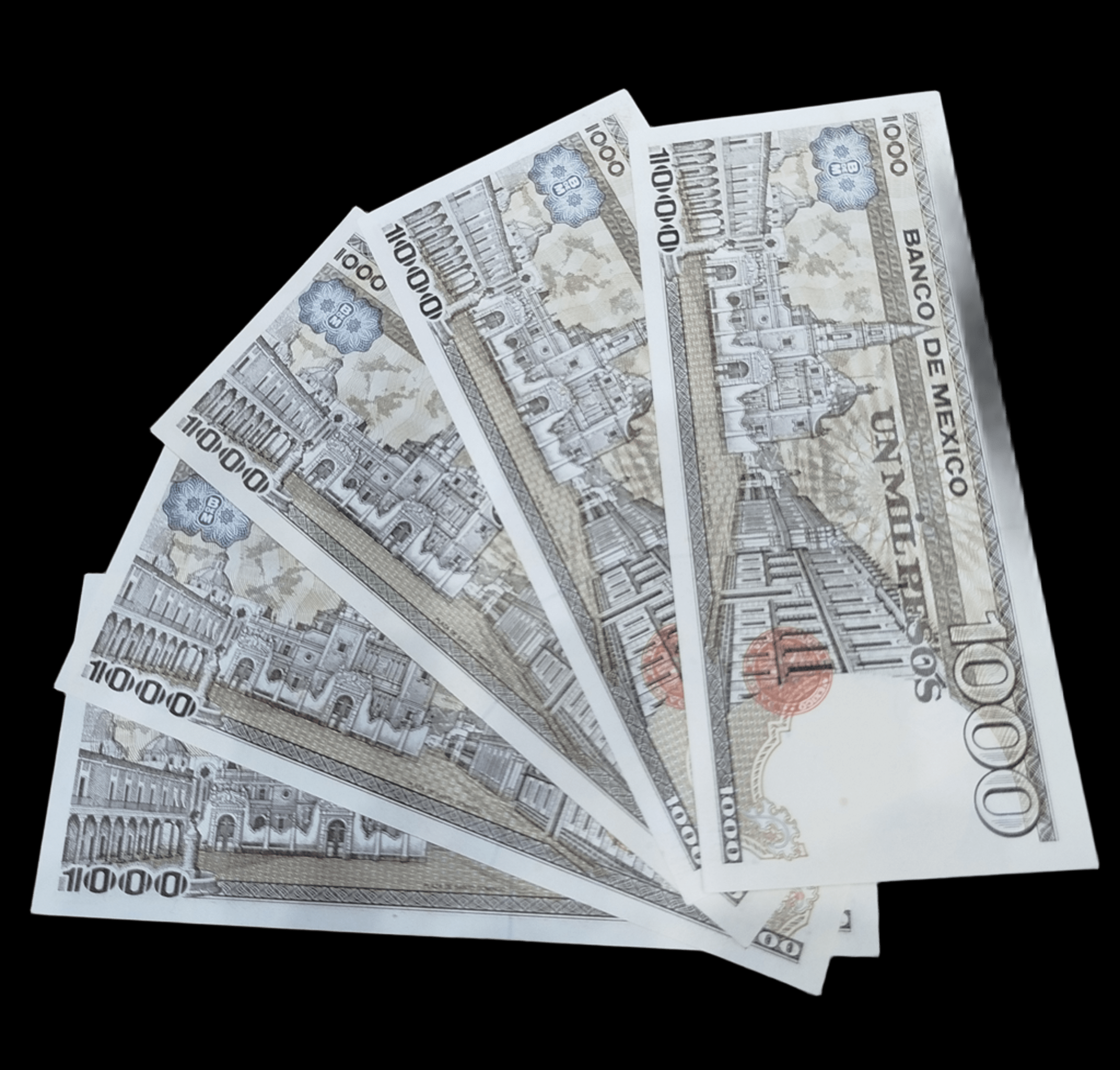 Billete 1000 Pesos Sor Juana "Sin tintero" Condición: UNC - Sin Circular - Imagen 2