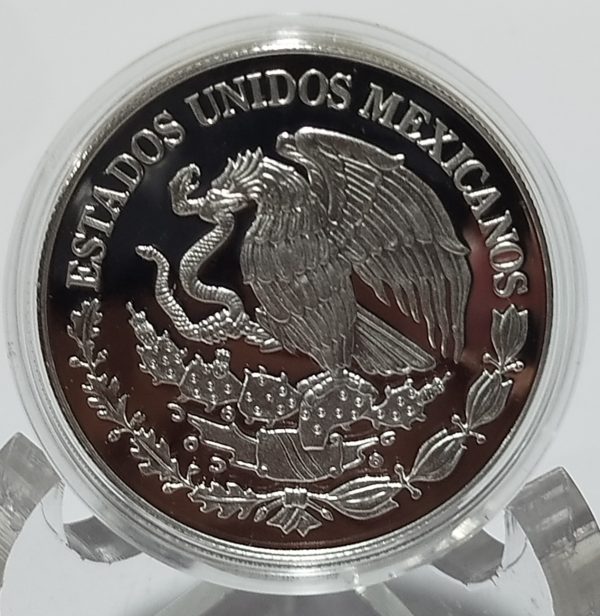 Moneda Plata $10 Bicentenario de la Independencia Nacional - Imagen 4
