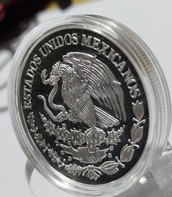 Moneda Plata $10 Bicentenario de la Independencia Nacional - Imagen 5