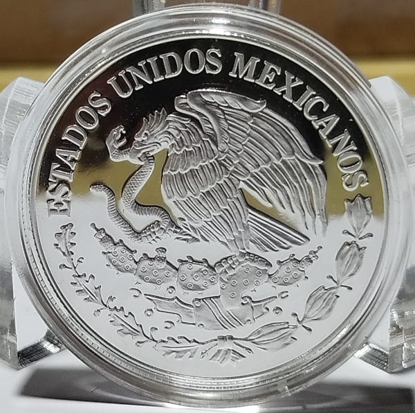 Moneda Plata $10 Bicentenario de la Independencia Nacional - Imagen 7