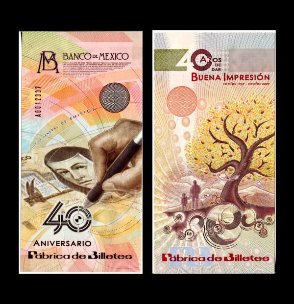 Billete 40 Aniversario de la Fábrica de Billetes