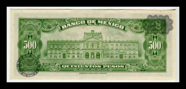 Billete 500 Pesos Morelos - Condición aUNC - Casi sin Circular - Imagen 3