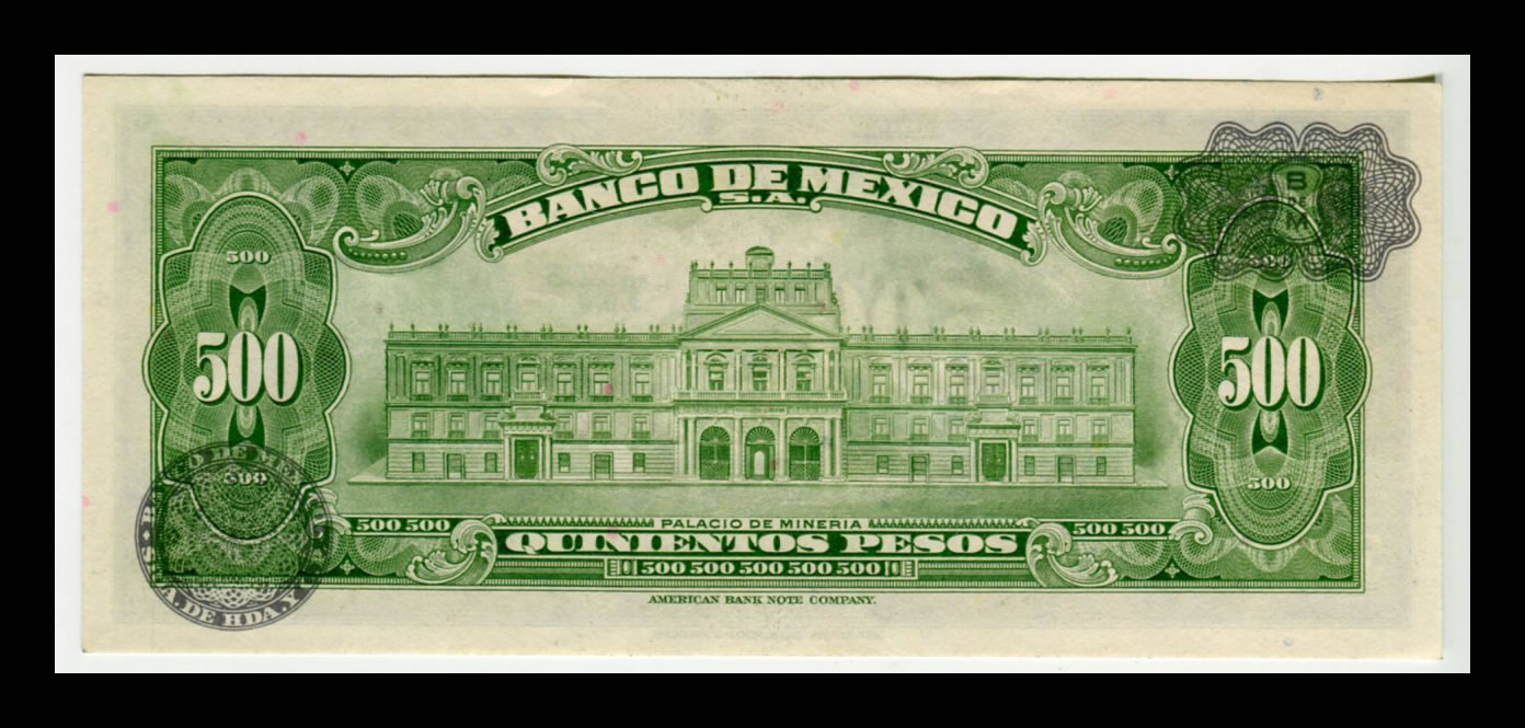 Billete 500 Pesos Morelos - Condición aUNC - Casi sin Circular - Imagen 3