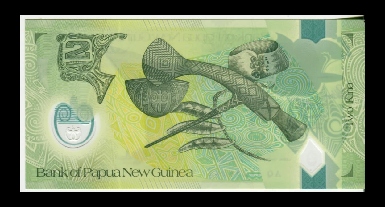 Billete Papúa Nueva Guinea 2 Kina - Año 2014 - Polímero - Imagen 3