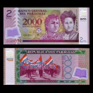 Billete Paraguay 2000 Guaraníes - Año 2023