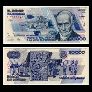 Billete 20000 Andrés Quintana Roo - Sin Circular - Uncirulated UNC