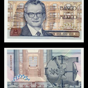 Billete Especimen Lic. Miguel Mancera Aguayo - Condición: Nuevo Grado: UNC - Sin Circular