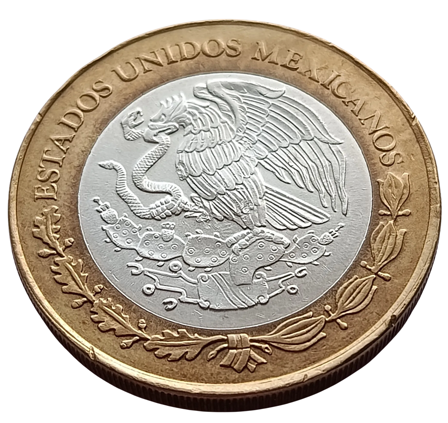 Moneda 50 Nuevos Pesos Niños Héroes - Centro de Plata- Año 1993 - Condición: Usada - Imagen 4