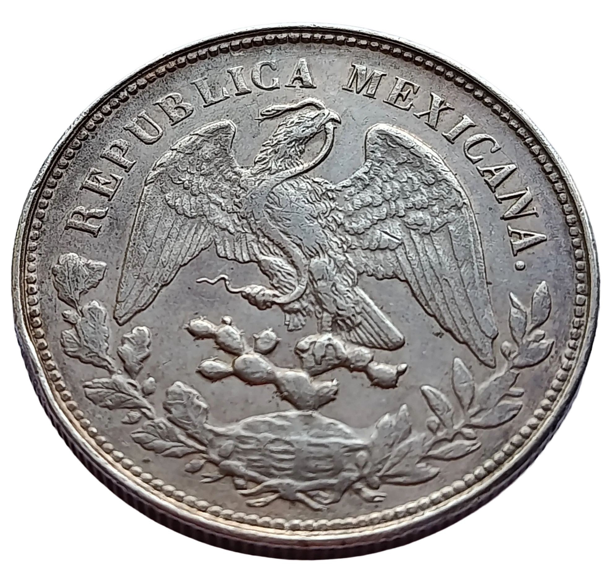 Moneda 1 Peso Porfiriano Plata Ley 0.9027 - Condición: Usado - Imagen 8