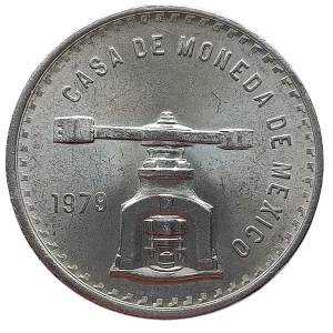 1 Onza Troy de Plata Ley .925 -Año 1979 - Condición: Usada