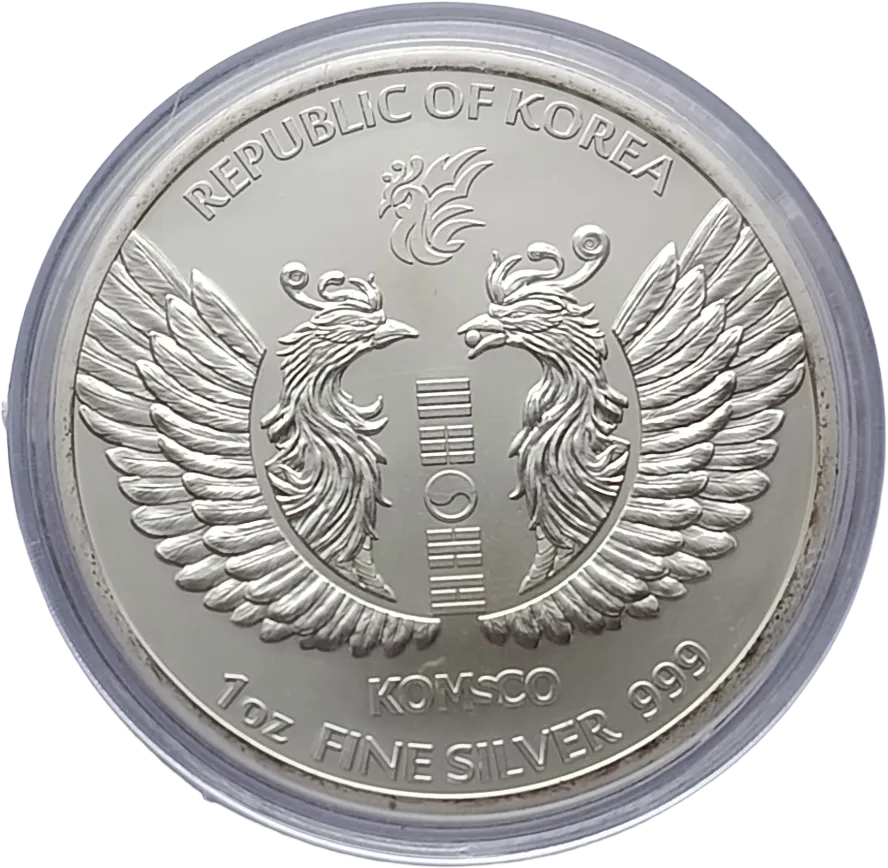 Onza De Plata 2023 Korea Phoenix - Condición: USADA - Imagen 2