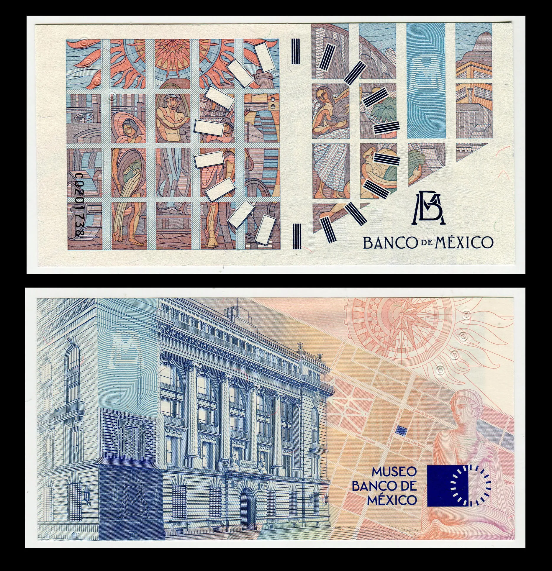 Billete Conmemorativo del Museo Banco de México