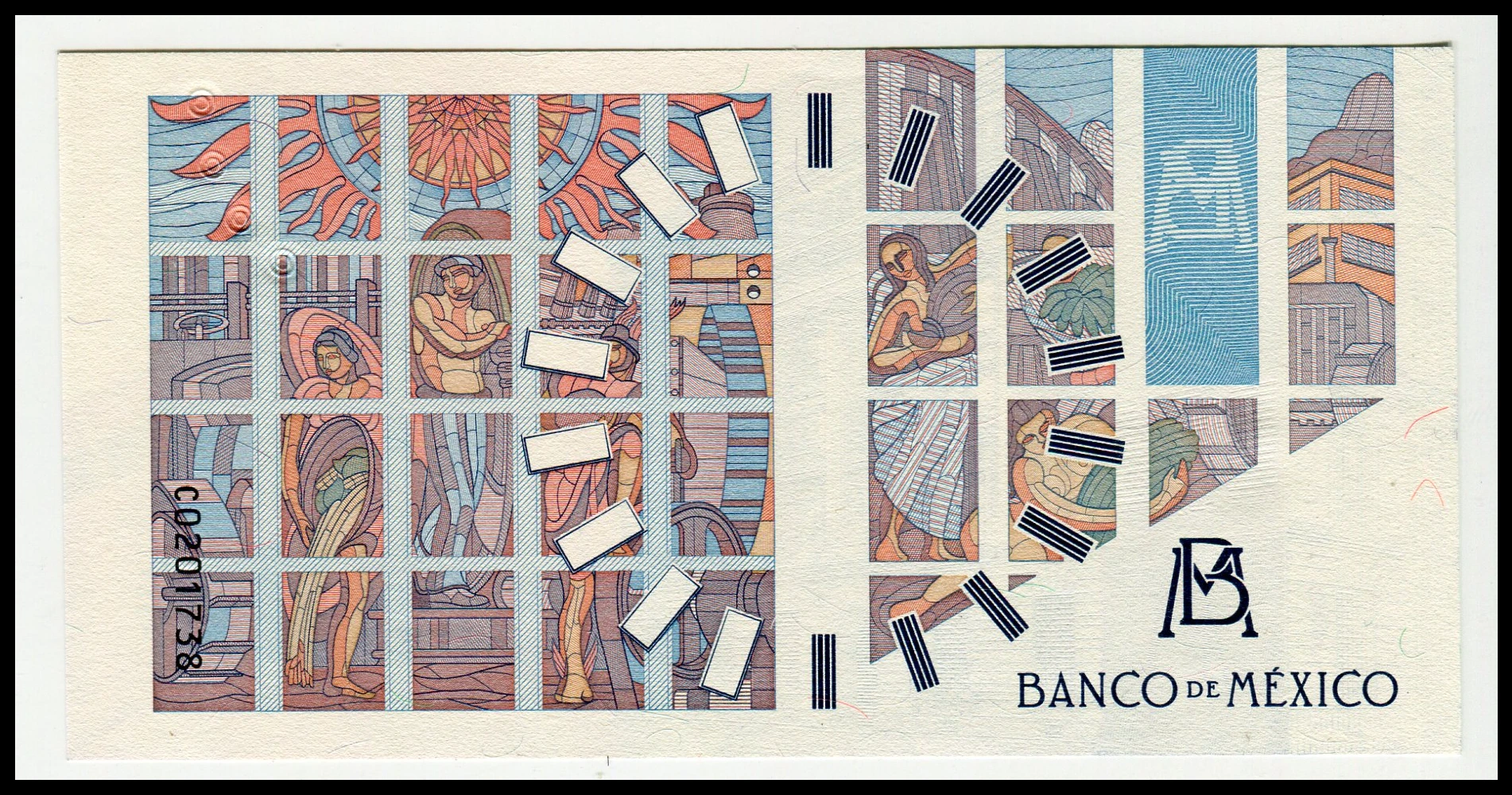 Billete Conmemorativo del Museo Banco de México - Imagen 2
