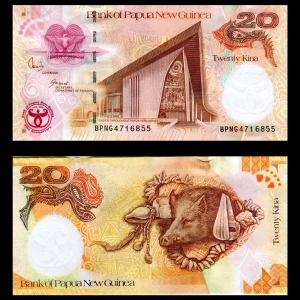 Billete Papua New Guinea 20 Kina