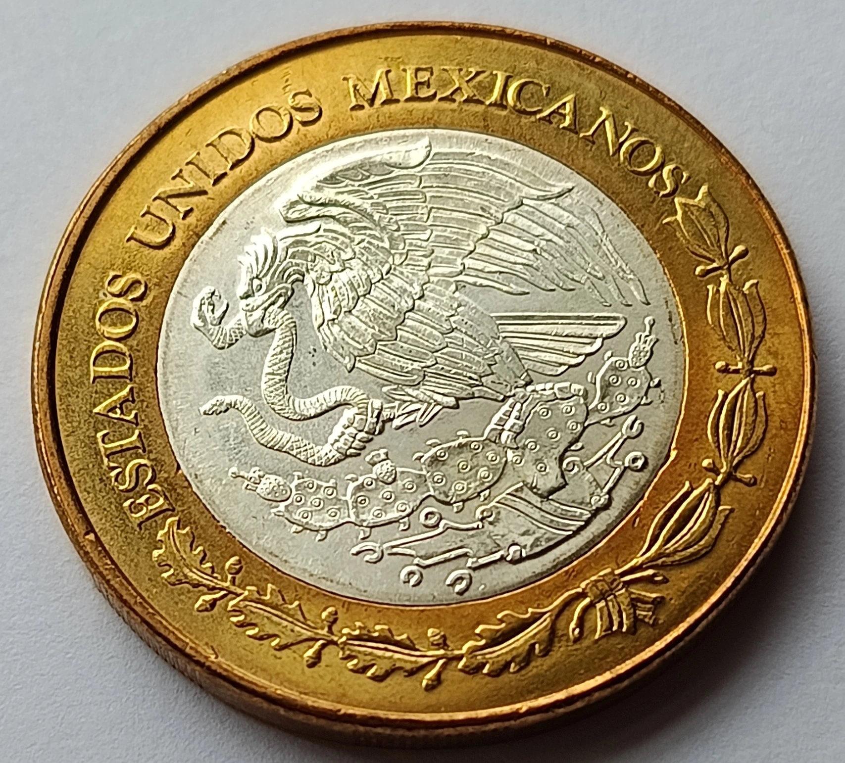 Moneda de $100 Pesos Guerrero (2006) – Serie Estados de la República (Fase 2) - Condición: Usada, en buen estado. - Imagen 4
