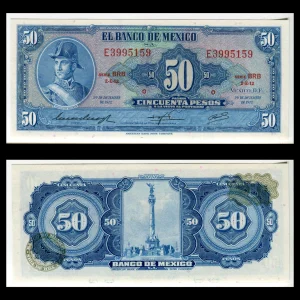 Billete 50 Pesos Allende - Condición: Nuevo - Grado: UNC (Sin Circular)
